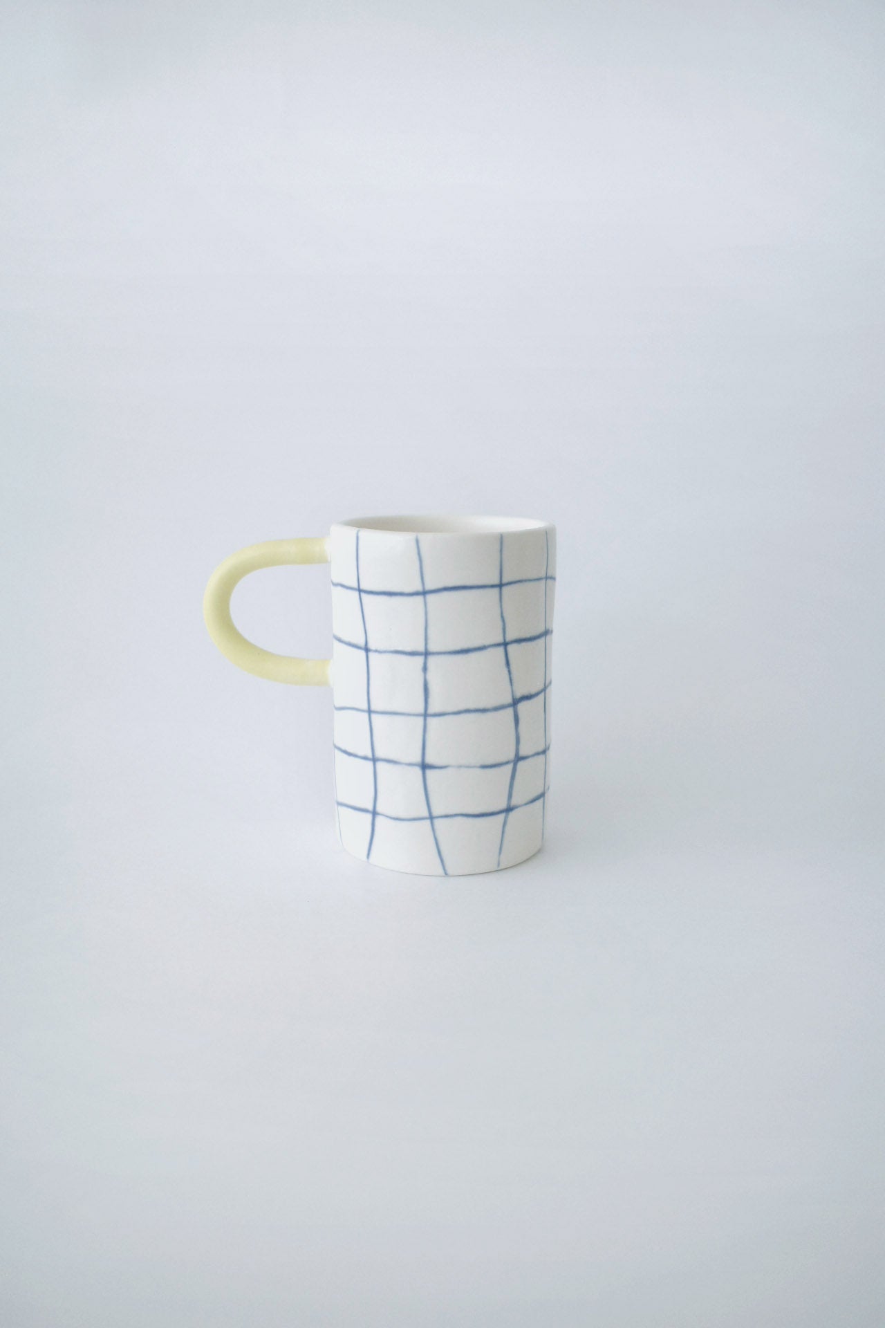 ao blue things 條紋馬克杯