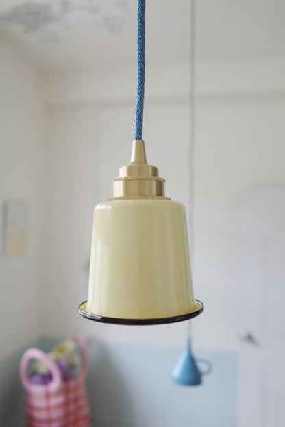 minami house＿小花徑手工琺瑯吊燈
