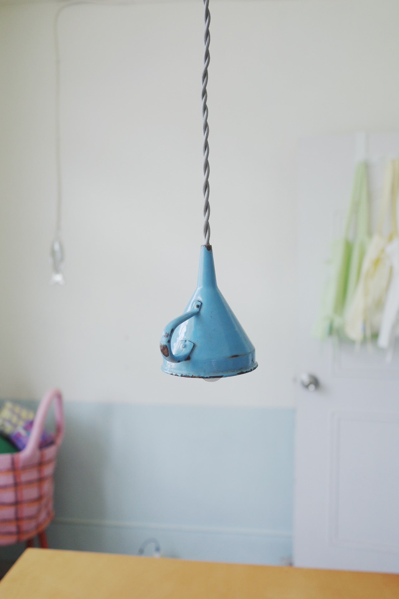 minami house＿小花徑手工琺瑯吊燈