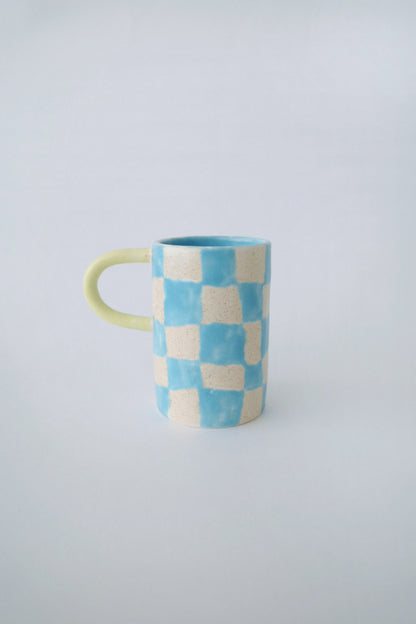 ao blue things 條紋馬克杯