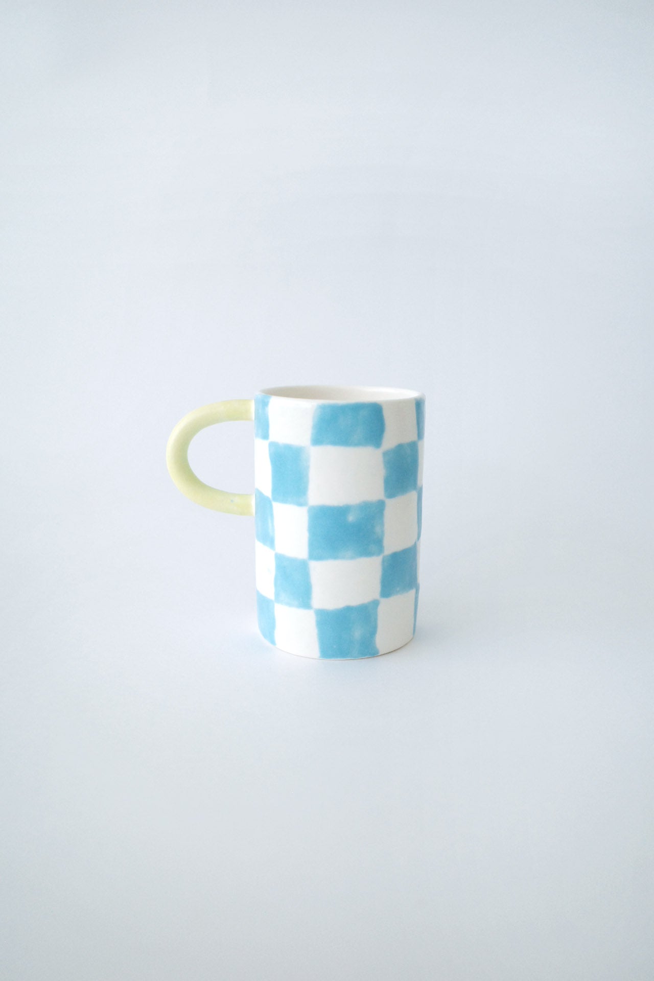 ao blue things 條紋馬克杯