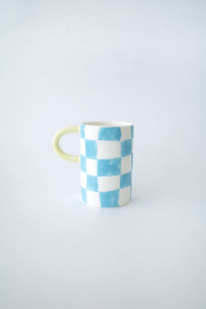 ao blue things 條紋馬克杯
