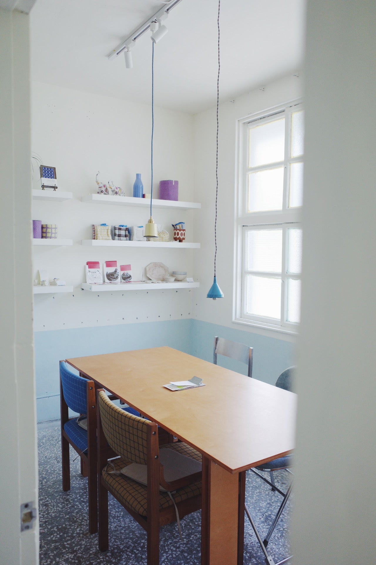 minami house＿小花徑手工琺瑯吊燈