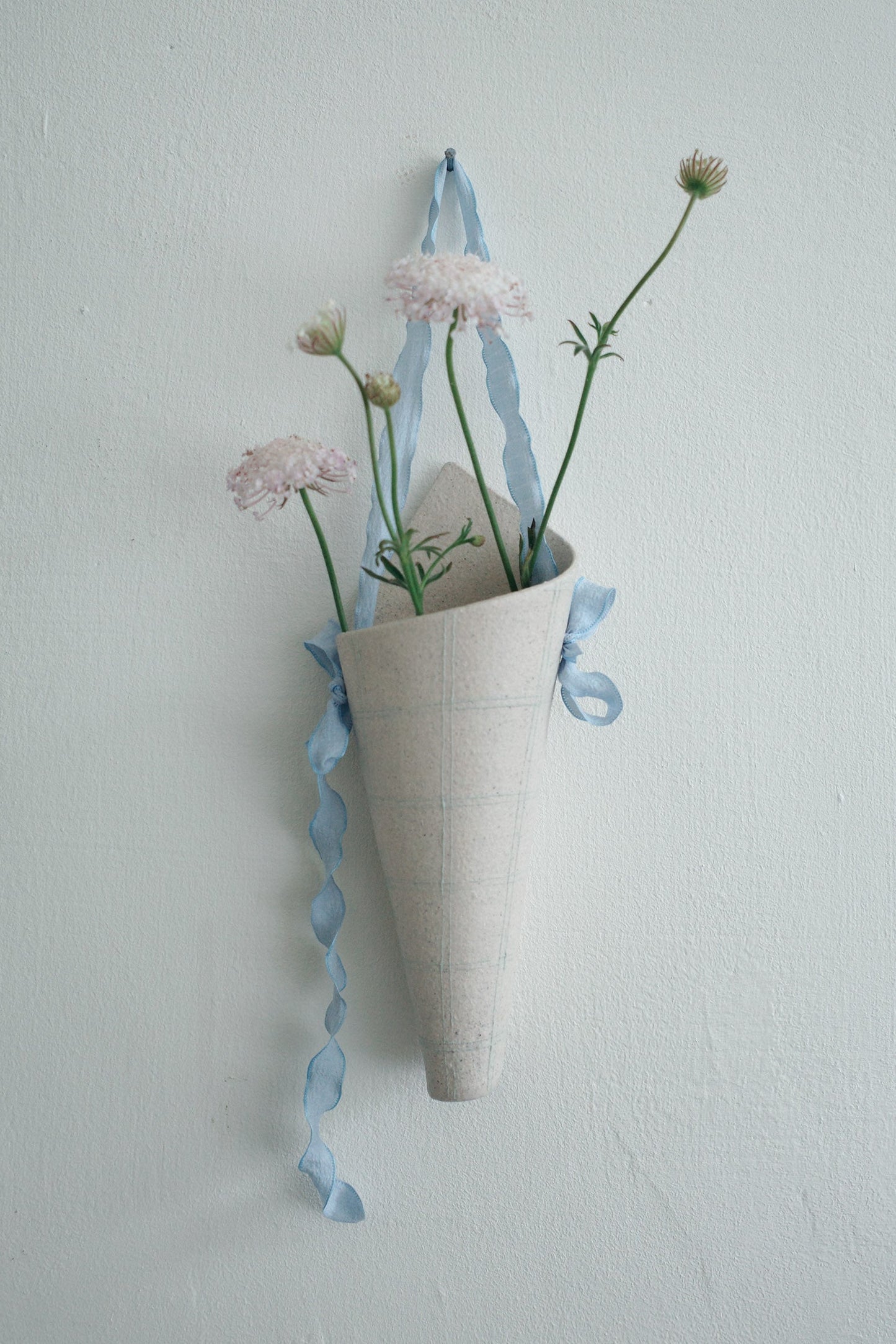 寧寧土ningning_clay﹏花束壁掛花器