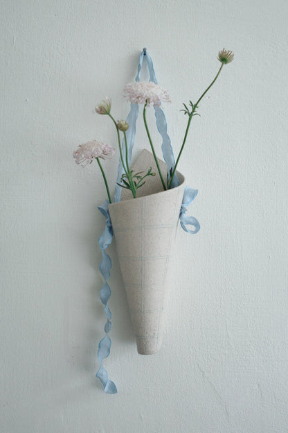 寧寧土ningning_clay﹏花束壁掛花器
