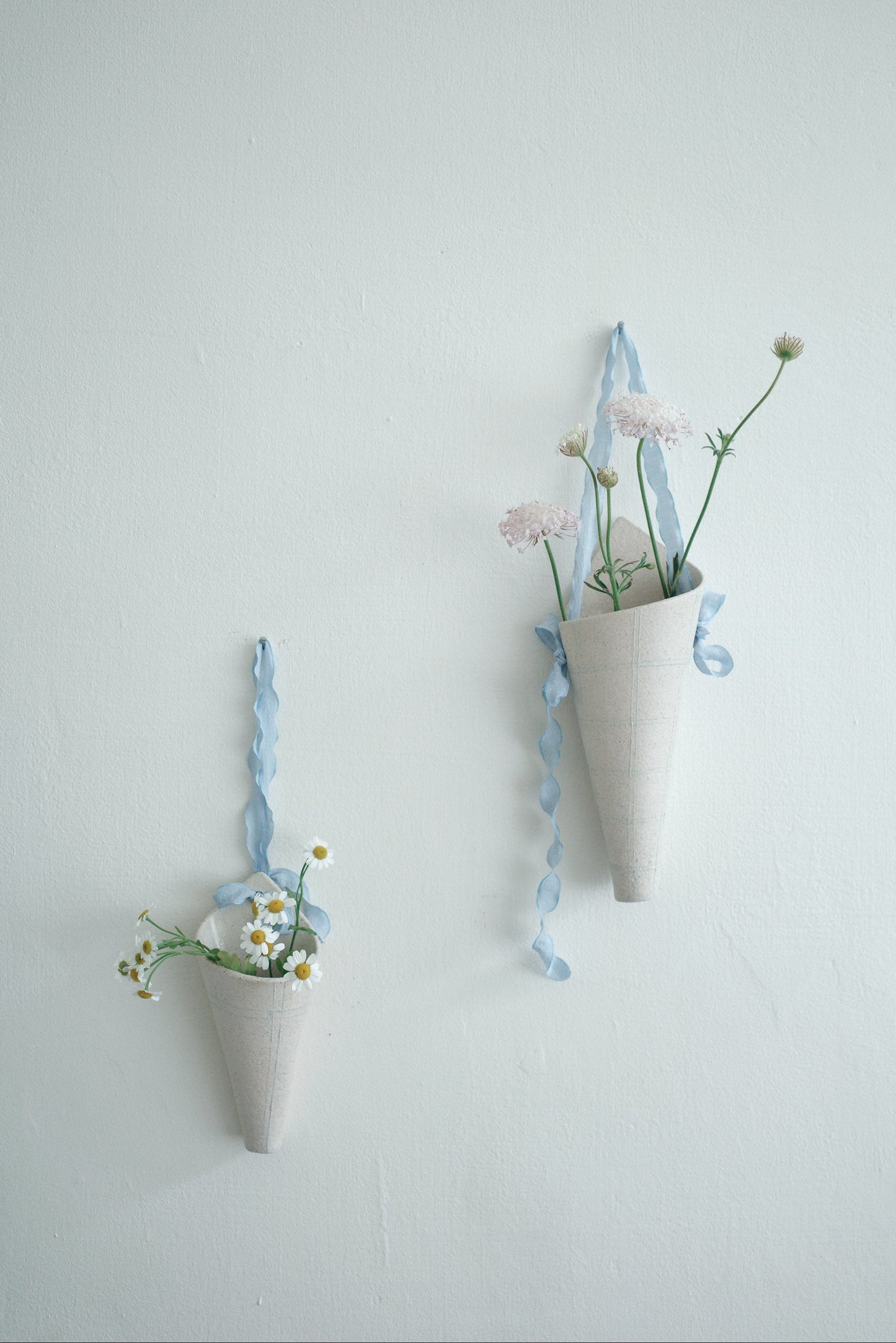 寧寧土ningning_clay﹏花束壁掛花器