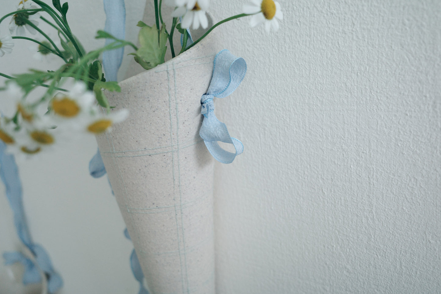 寧寧土ningning_clay﹏花束壁掛花器